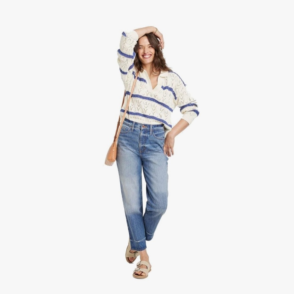 Universal Thread Vintage Straight Stretch High-Rise Jeans 4